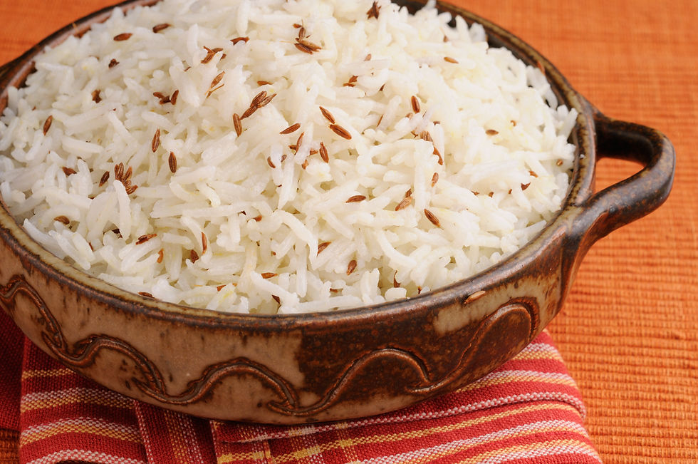 Bowl Of Jeera Rice