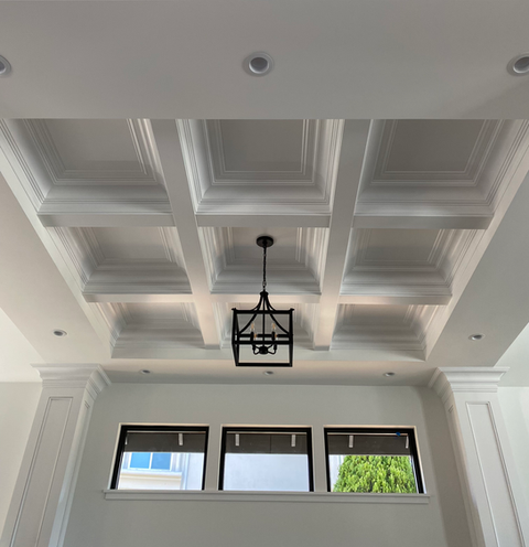 Custom cabinetry millwork with smooth finish