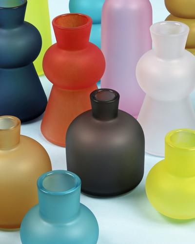 Frost vase Tall - Pink | toumei