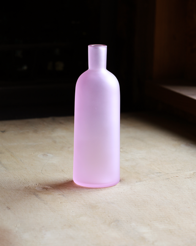 Frost vase Tall - Pink | toumei