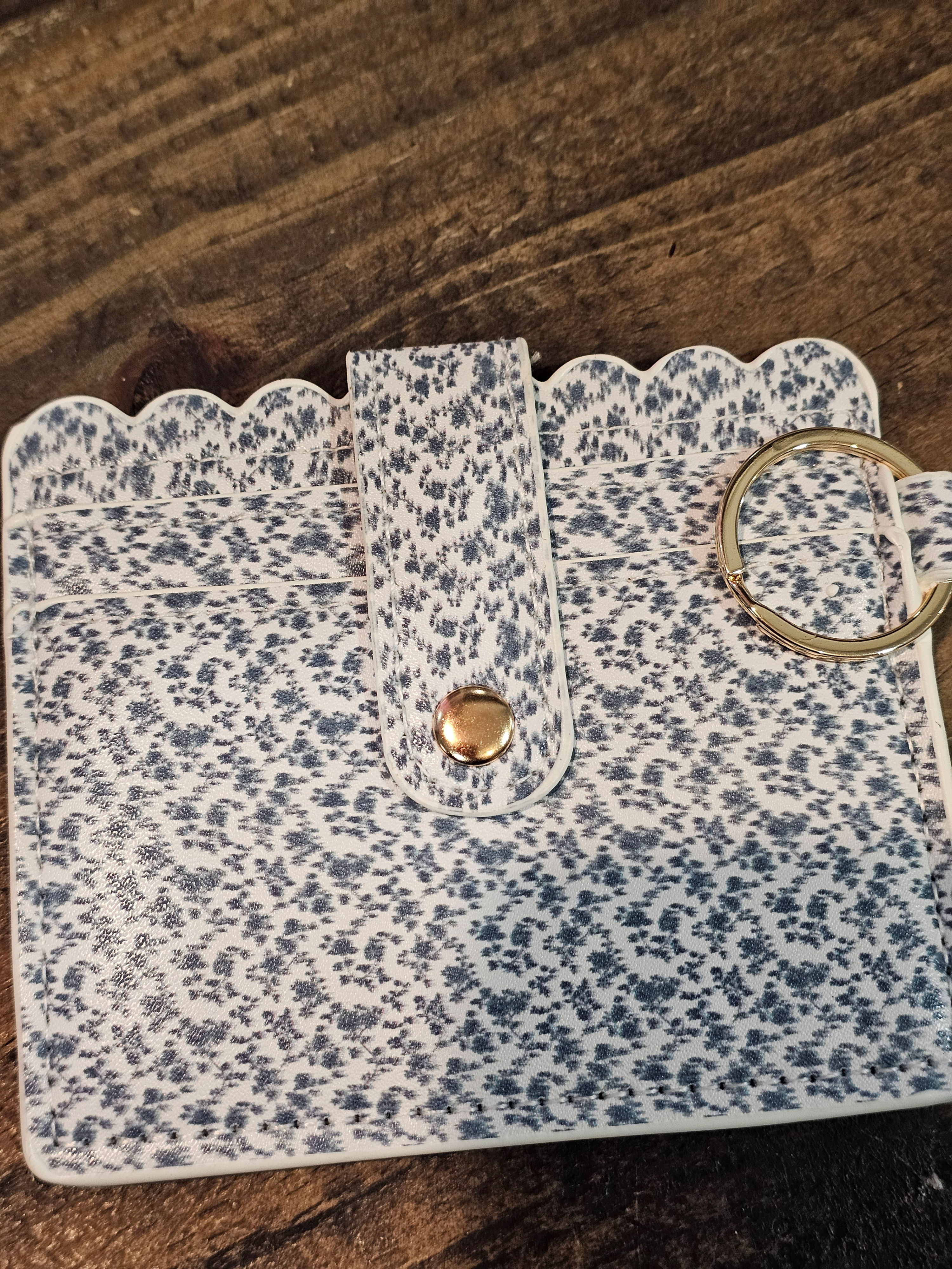 Blue China Print Wallet
