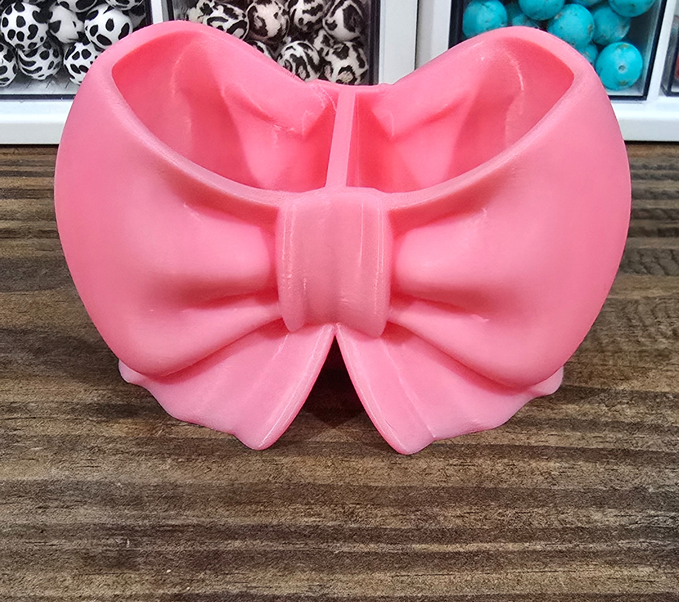 Pink Bow Pen Holder