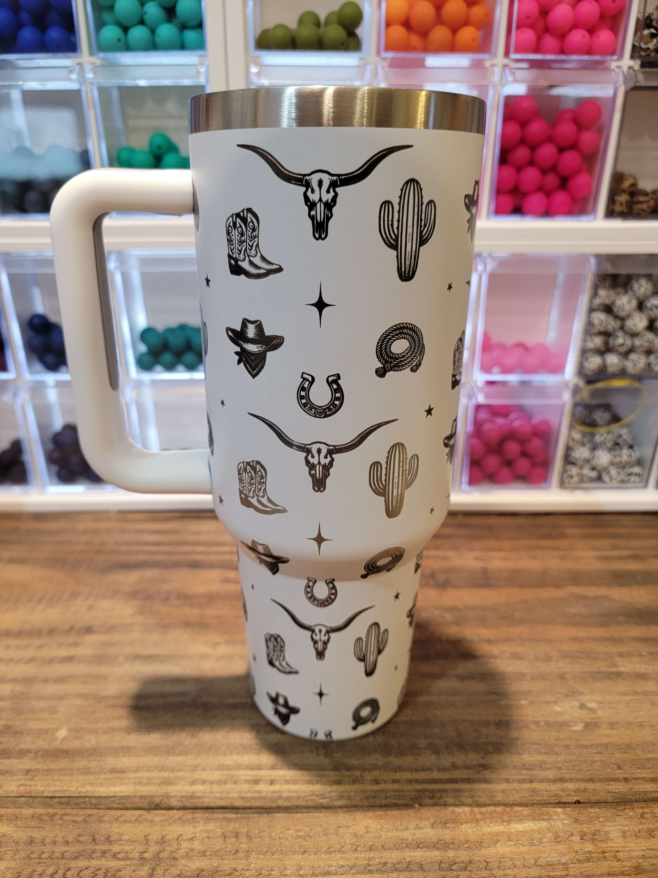 Western Cowboy 40oz Tumbler