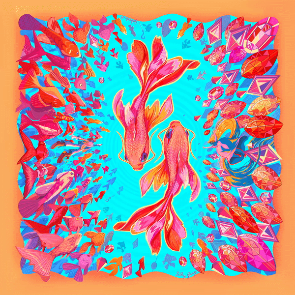 the golden fish animation