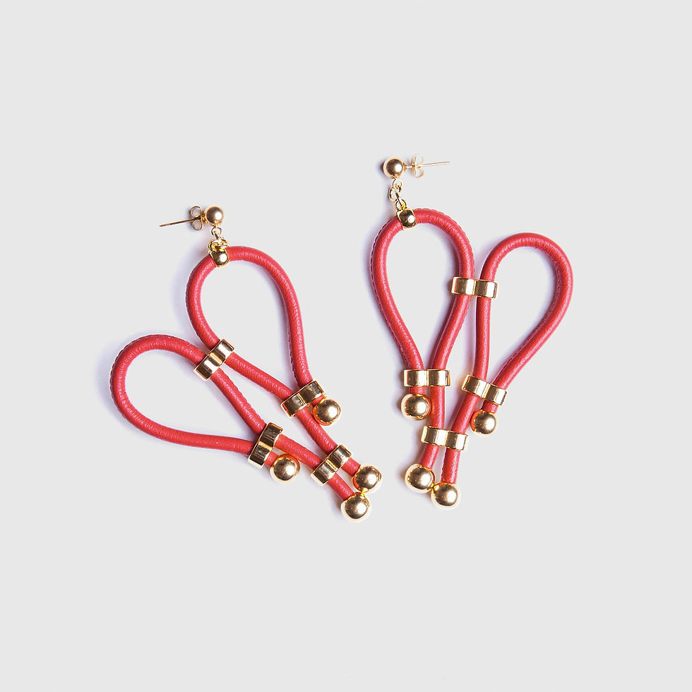Thumbnail: Heart design earrings