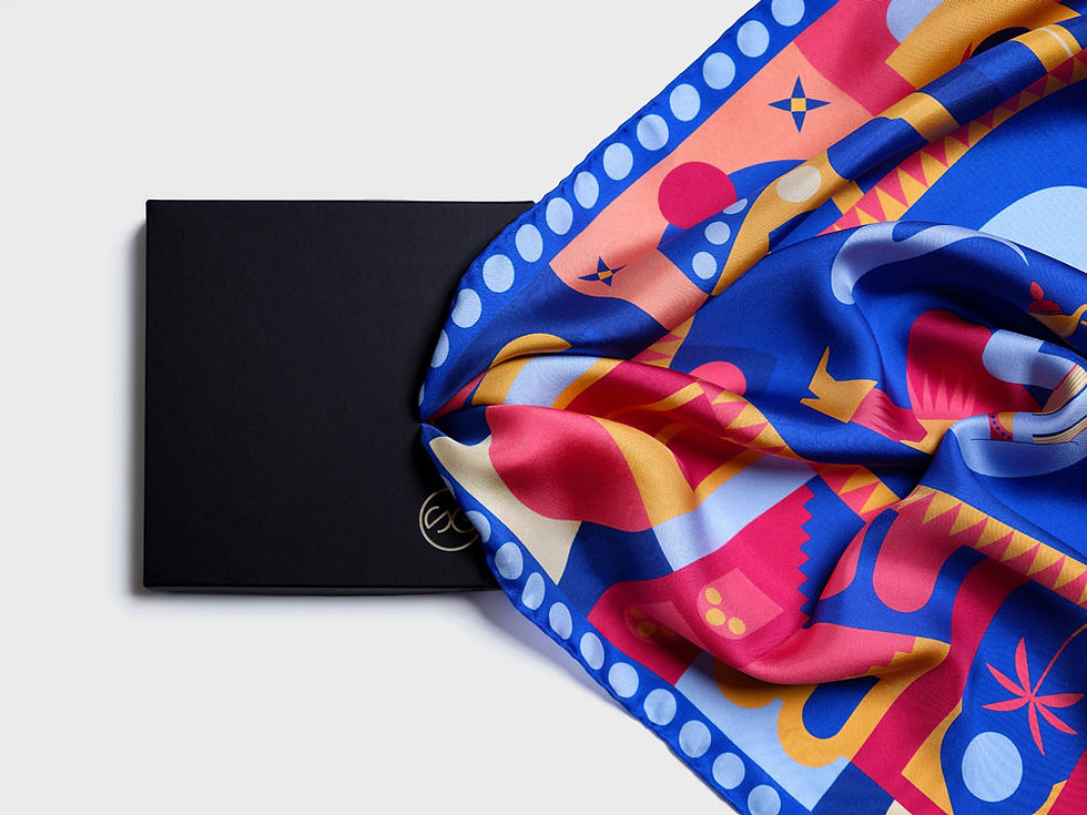 Thumbnail: šátek 1000+1 noc velikost 70x70