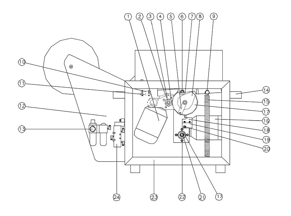 Mini Line 1 Motor & Gearbox Components