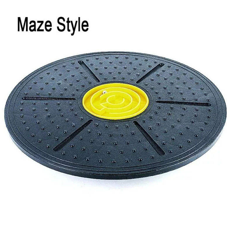 Thumbnail: Yoga Balance Board Disc Stability Round Plates Exercise Trainer For Fitness Spor