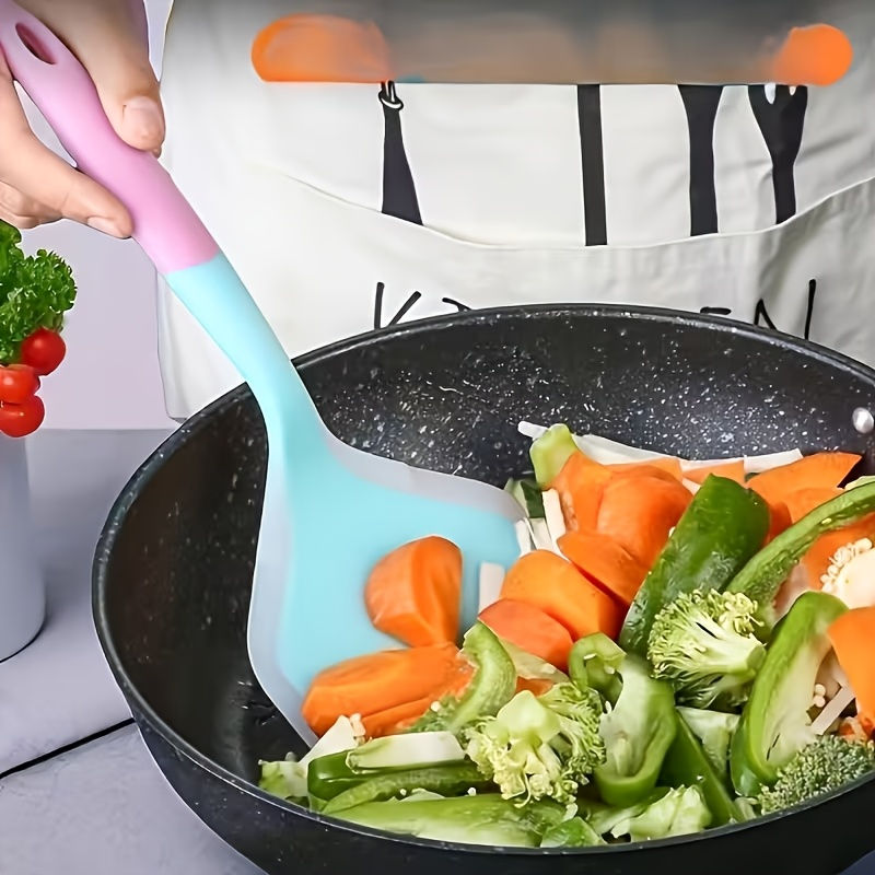 Thumbnail: Silicone cooking utensils- non-stick, heat-resistant kitchen cookware for cookin