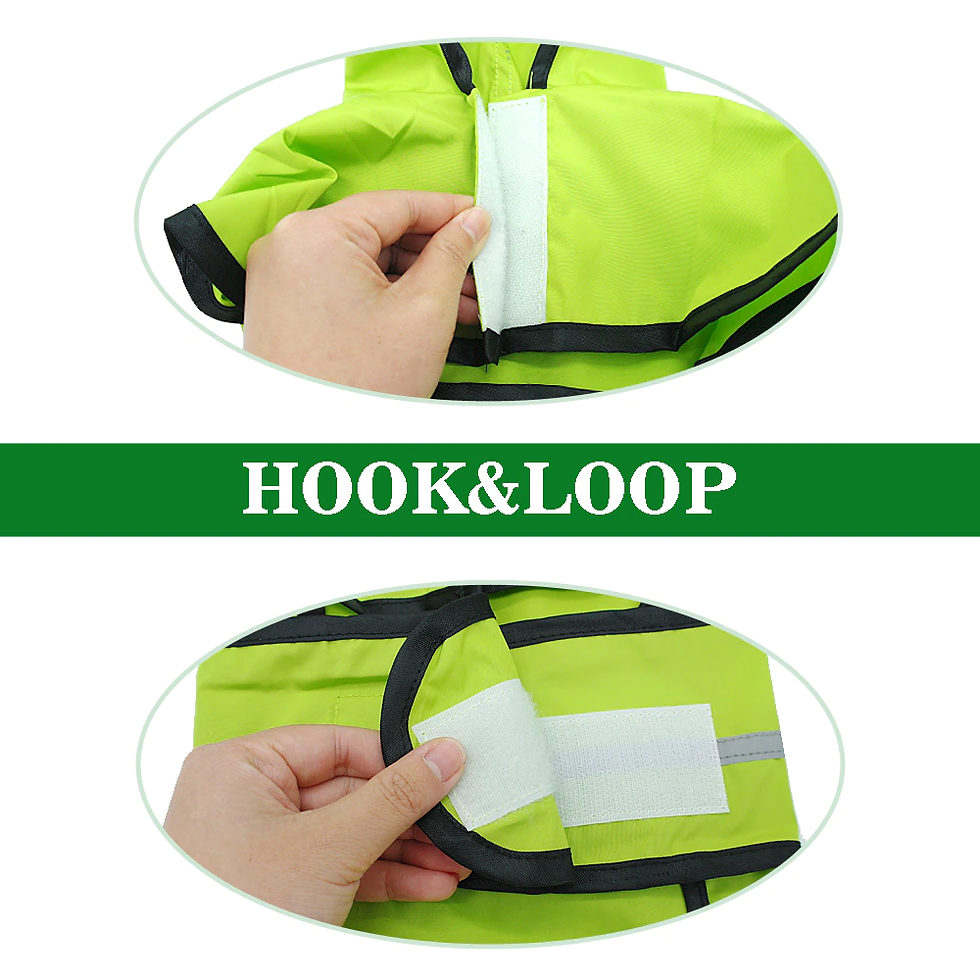 Thumbnail:  Dog Raincoat Waterproof Reflective Hoodies for Small Medium Large Dogs S-2XL