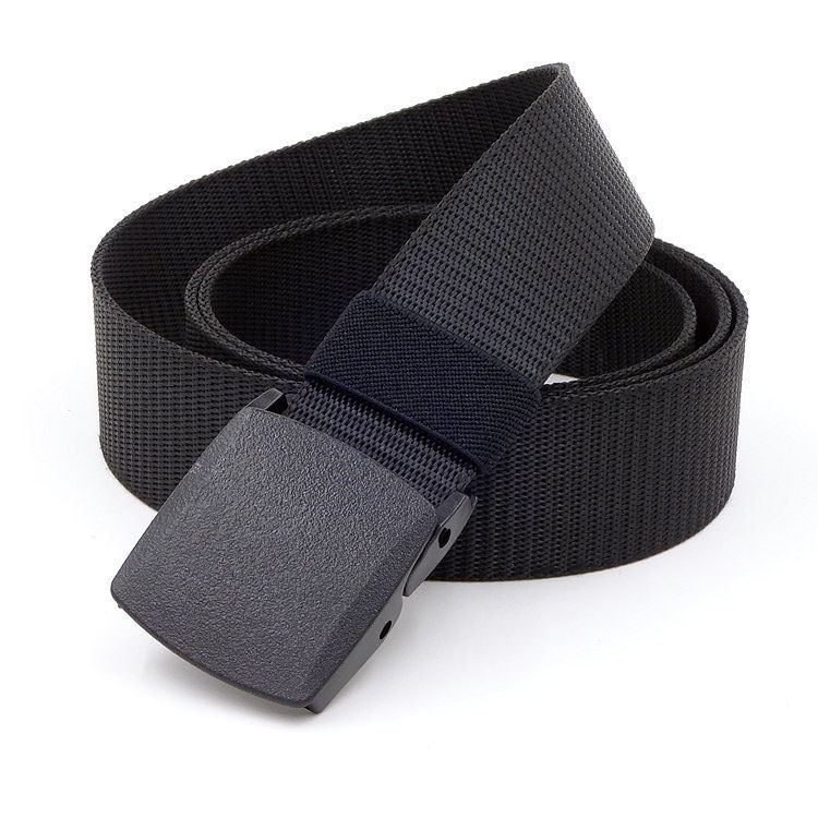 Thumbnail: Military Training Belt Men Women Automatic Buckle Belts Outdoor Tactical 