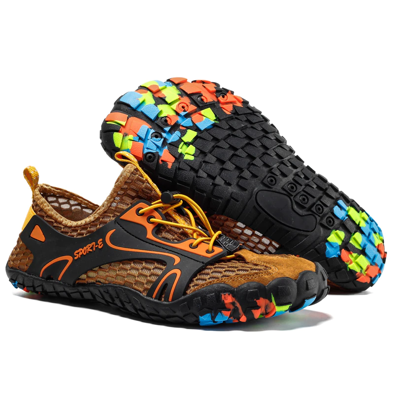 Thumbnail:  Men Mesh Wearproof Shoes Quick-Dry Breathable Trekking Water Sports Sneakers 