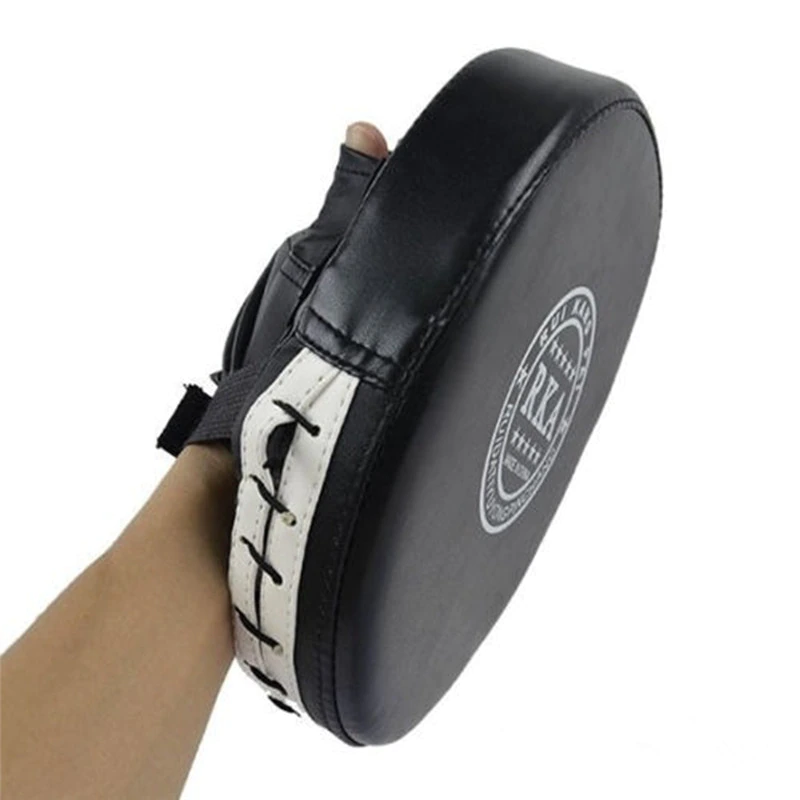 Thumbnail: 1pcs Boxing Hand Target MMA Martial Arts Maui Thai Kick Pad Kit Black Training