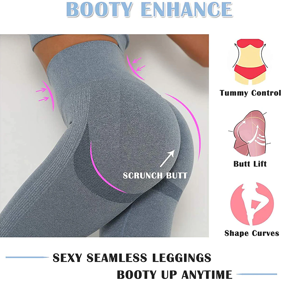Thumbnail: Women High Waist Push Up Leggings Hollow Fitness Leggins Workout