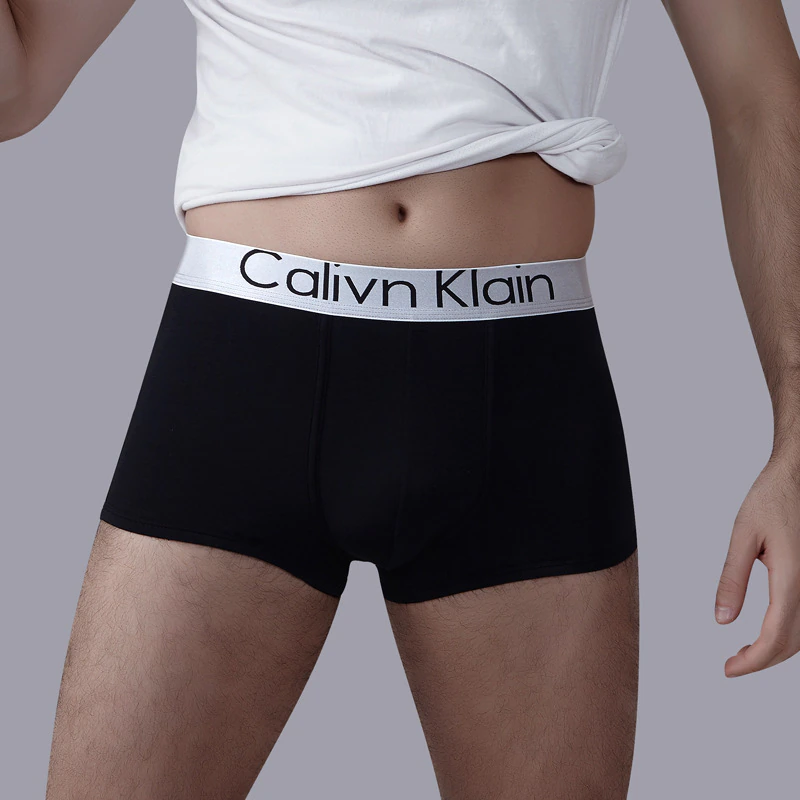 Thumbnail:  Calivn Klain Letter Printing Men's Boxer Underwear Soft Boxershorts