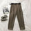 Thumbnail: High Waist Women Pants Casual Loose Vintage With Sashes  Korean style Pants