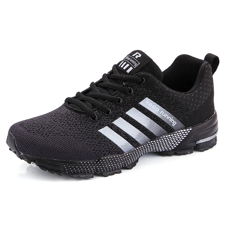 Thumbnail: Casual Sneakers Breathable Mesh Fashions Running Sports Shoes Unisex Big Size