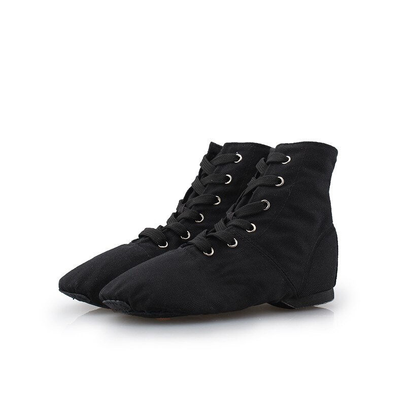 Thumbnail: Jazz Ballet Dance shoes Soft Canvas Men Women Blue Red Black Camel Green White