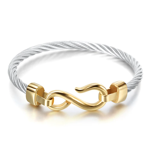 Thumbnail:  Fashion Wrap Jewelry Bracelet for Women High Quality Stainless steel Charm 