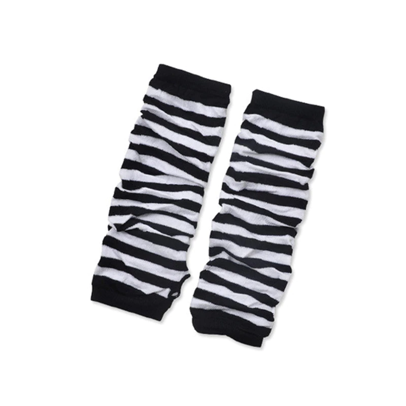 Thumbnail: Long Fingerless Gloves Women Girls Wrist Elbow Thermal Arm Knitted Gloves