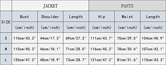 Thumbnail: Men's Sweatshirt Tracksuit Pullover Hoodie Jogging Pants 2 Pieces Set