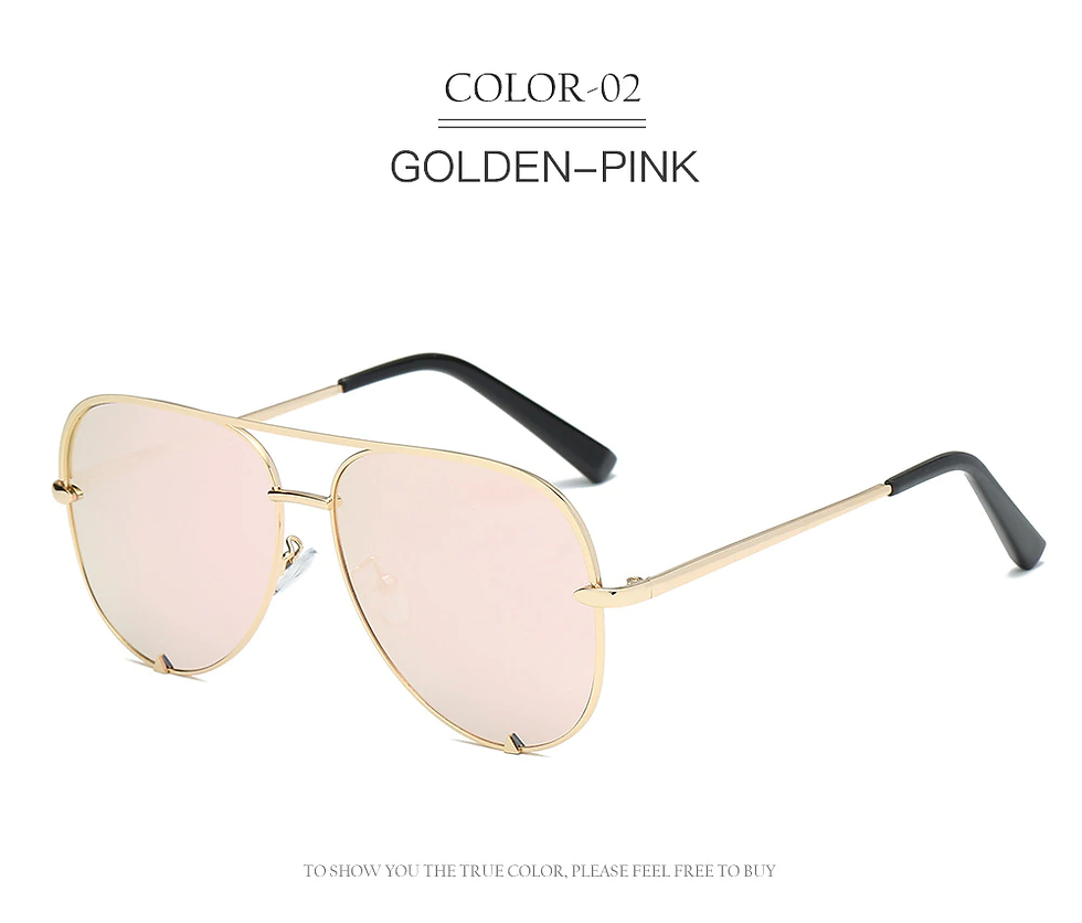 Thumbnail: New Fashion Ladies Pilot Sunglasses Mirror Shades UV400