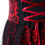 Thumbnail: Victorian Gothic Vintage Dress Women Plus Size Lace Up Corset High Low Cosplay C