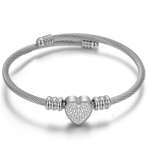 Thumbnail:  Fashion Wrap Jewelry Bracelet for Women High Quality Stainless steel Charm 