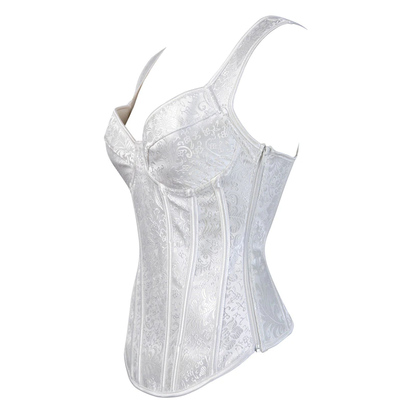 Thumbnail: Corset top vest hot shaper busters corset burlesque lingerie 