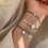 Thumbnail: Silver Color Trendy Smiling Face Bracelets Vintage Jewelry Birthday Gifts