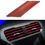 Thumbnail: 10 Pcs 20cm Car Air Conditioner Vent Outlet Trim Strip U Shape Chrome Colorful 