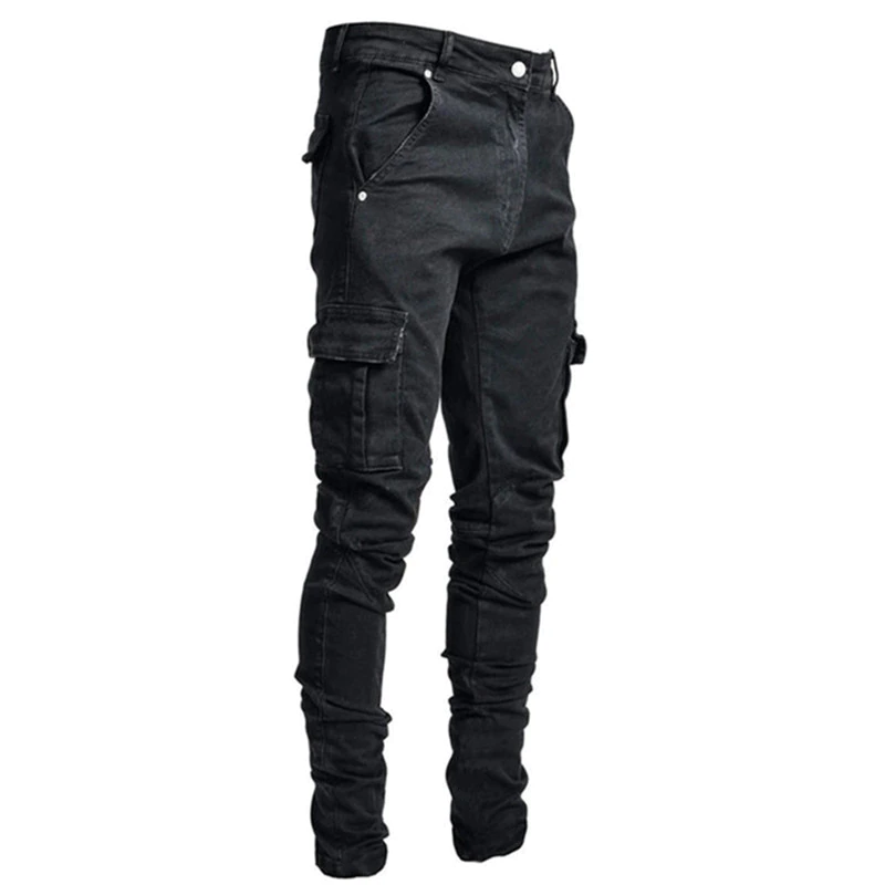 Thumbnail: Men Casual Slim denim Jeans Male Plus Size Denim Skinny Jeans for Men