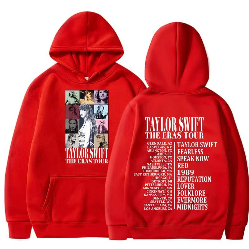 Thumbnail: Girls Hoodies 1989 Casual Taylor Sweatshirt Pullover Hooded 
