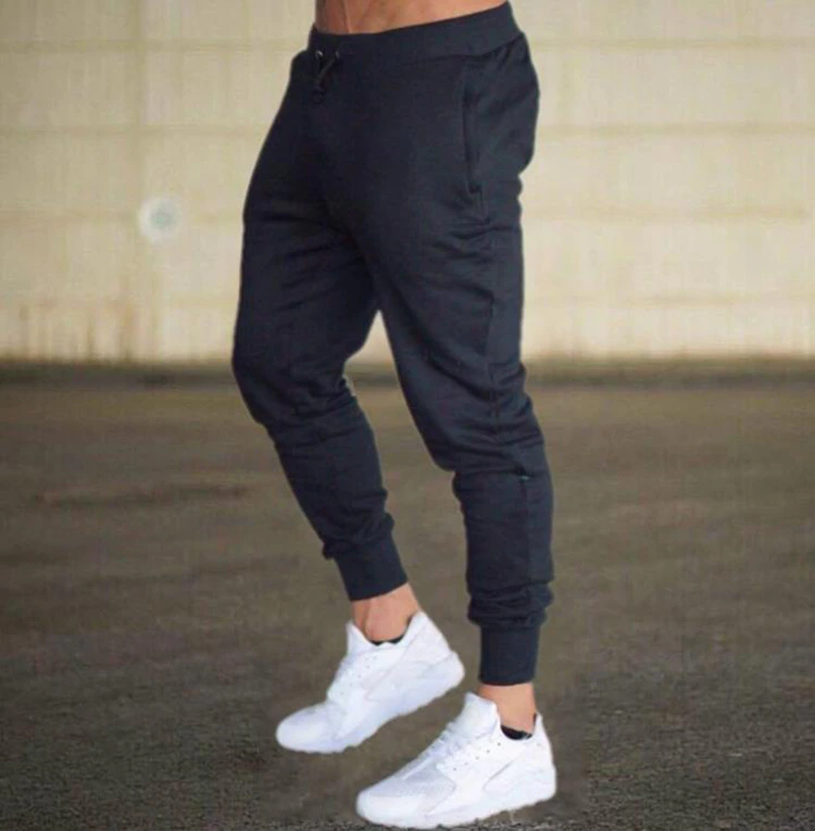 Thumbnail:  Jogging Pants Men Sport Sweatpants Running Pants Joggers Cotton Slim Fit