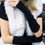 Thumbnail: Long Fingerless Gloves Women Girls Wrist Elbow Thermal Arm Knitted Gloves