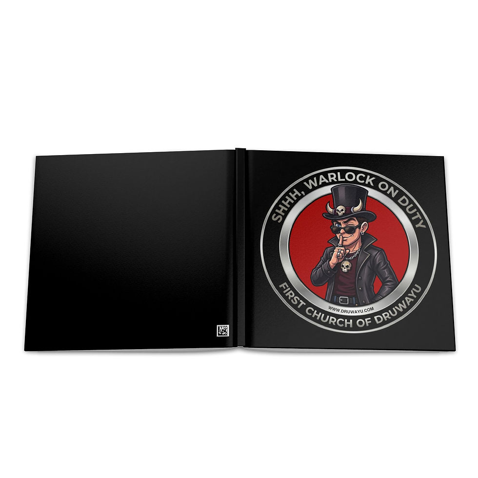 Thumbnail: Warlock on Duty Hardcover Photo Book