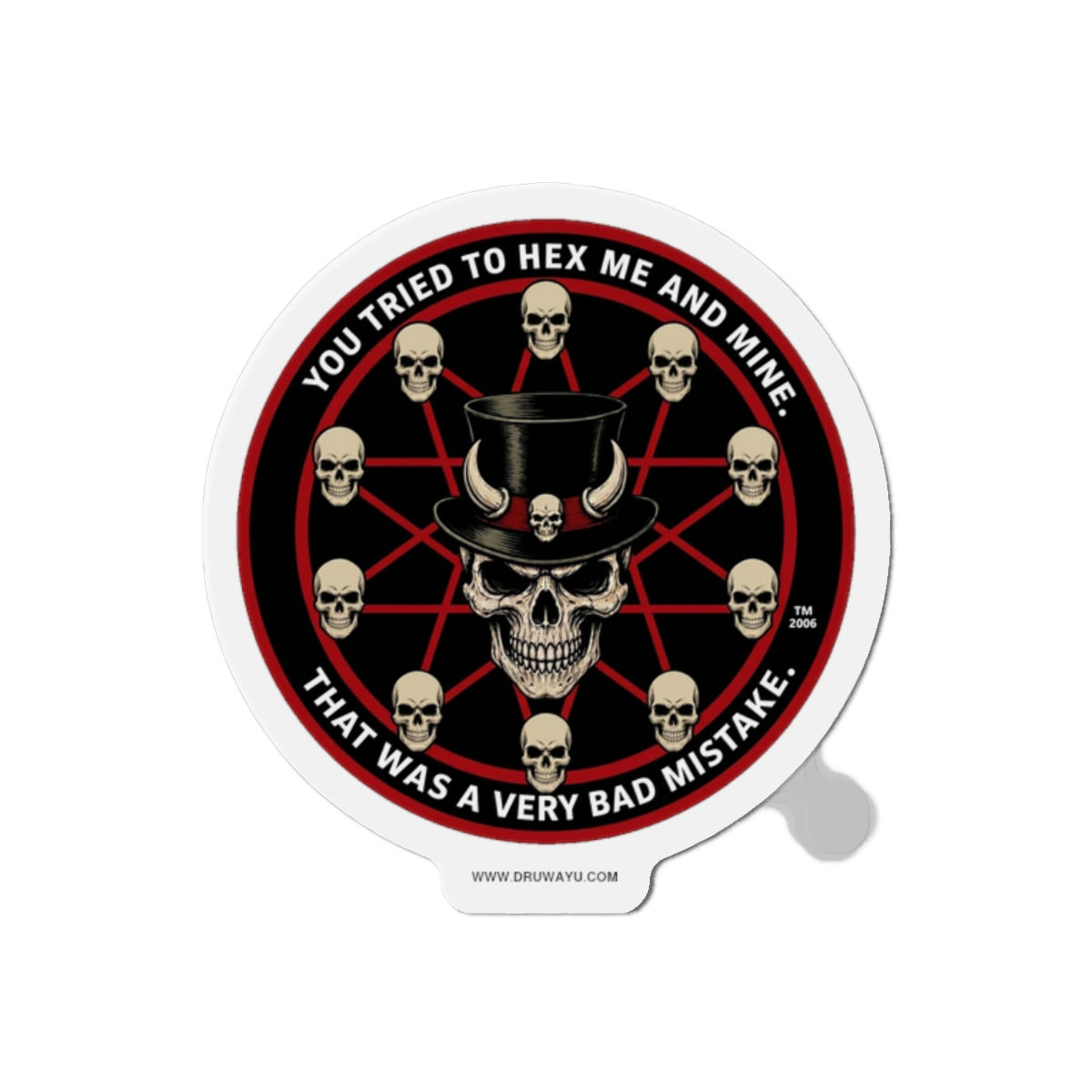 A Very Bad Mistake Die-Cut Magnets