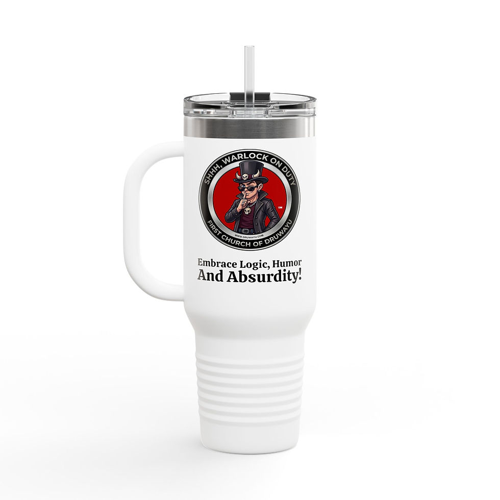 Thumbnail: Warlock on Duty Insulated Travel Mug, 40oz