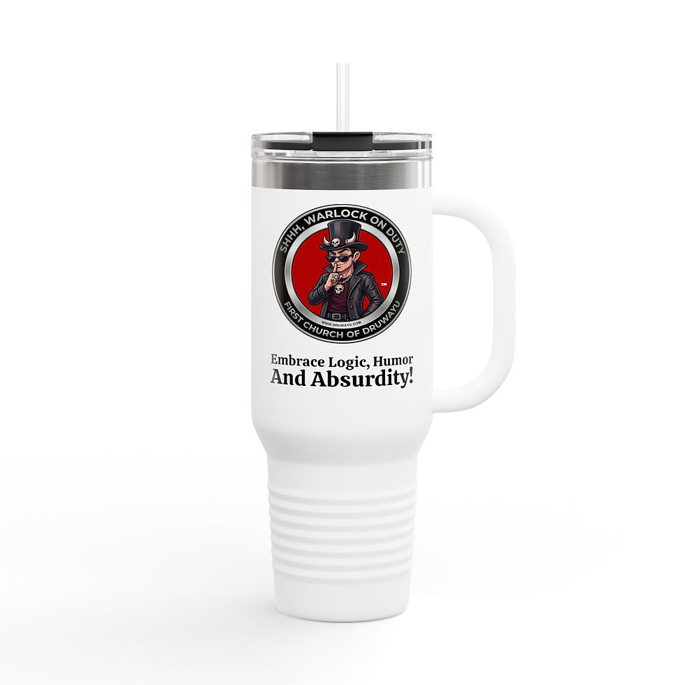 Thumbnail: Warlock on Duty Insulated Travel Mug, 40oz