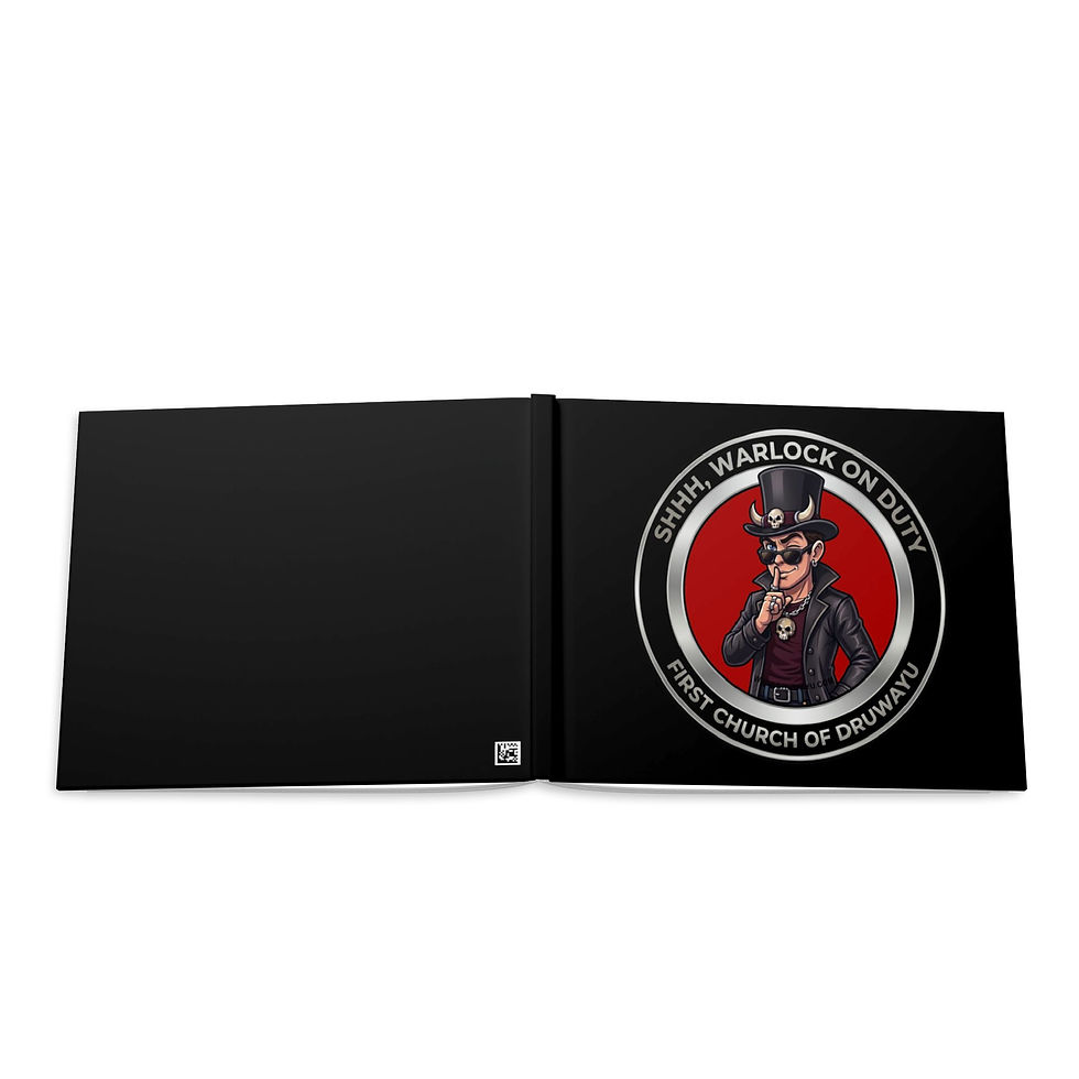 Thumbnail: Warlock on Duty Hardcover Photo Book