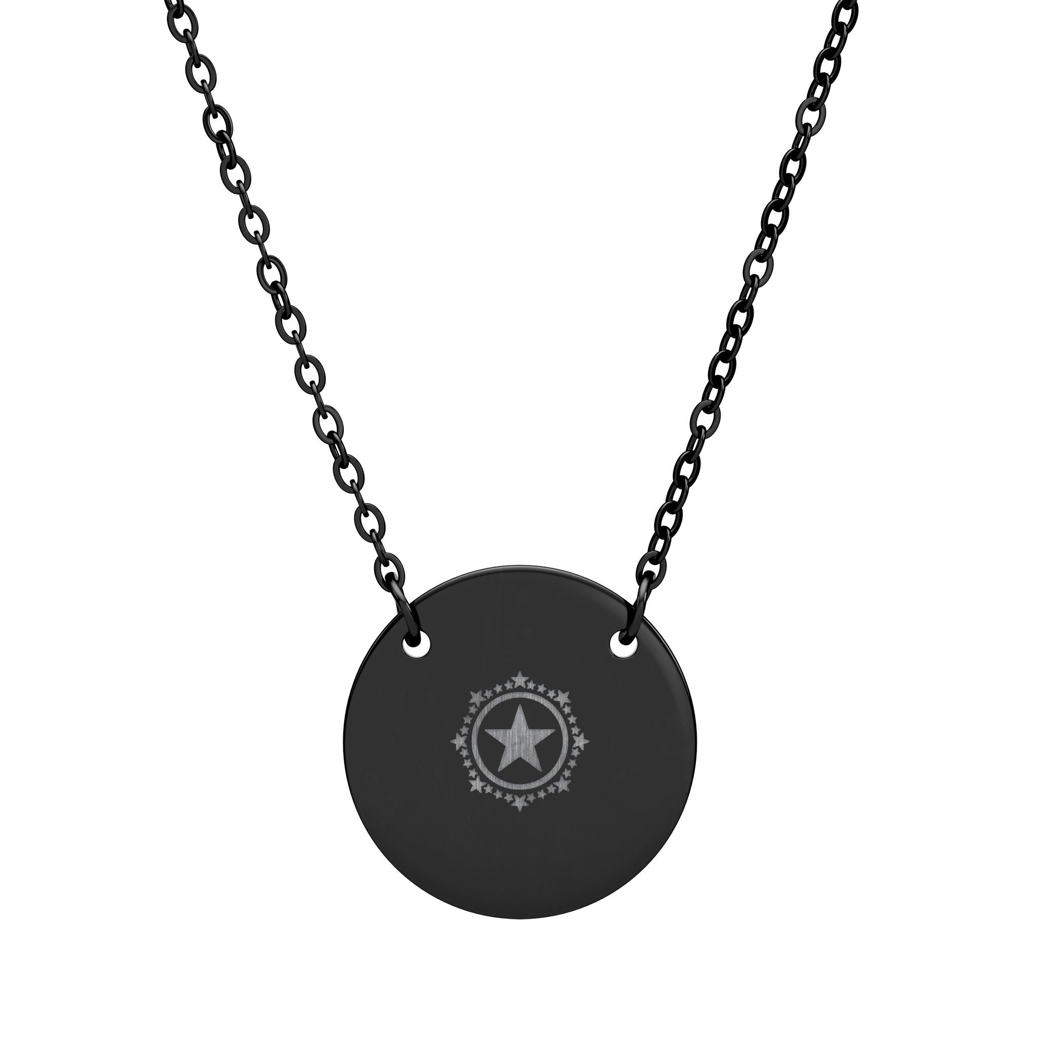 Circle Necklace (Engraving)
