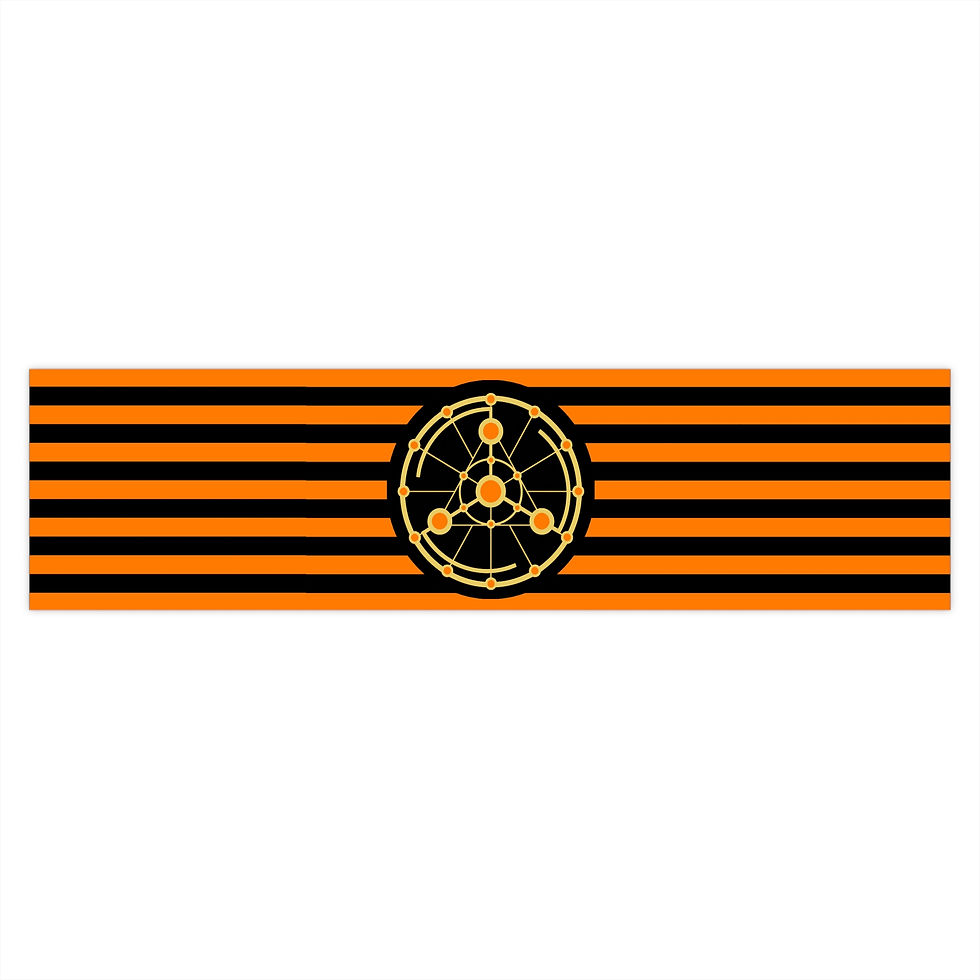 Thumbnail: Druan Anniversary Flag Bumper Stickers