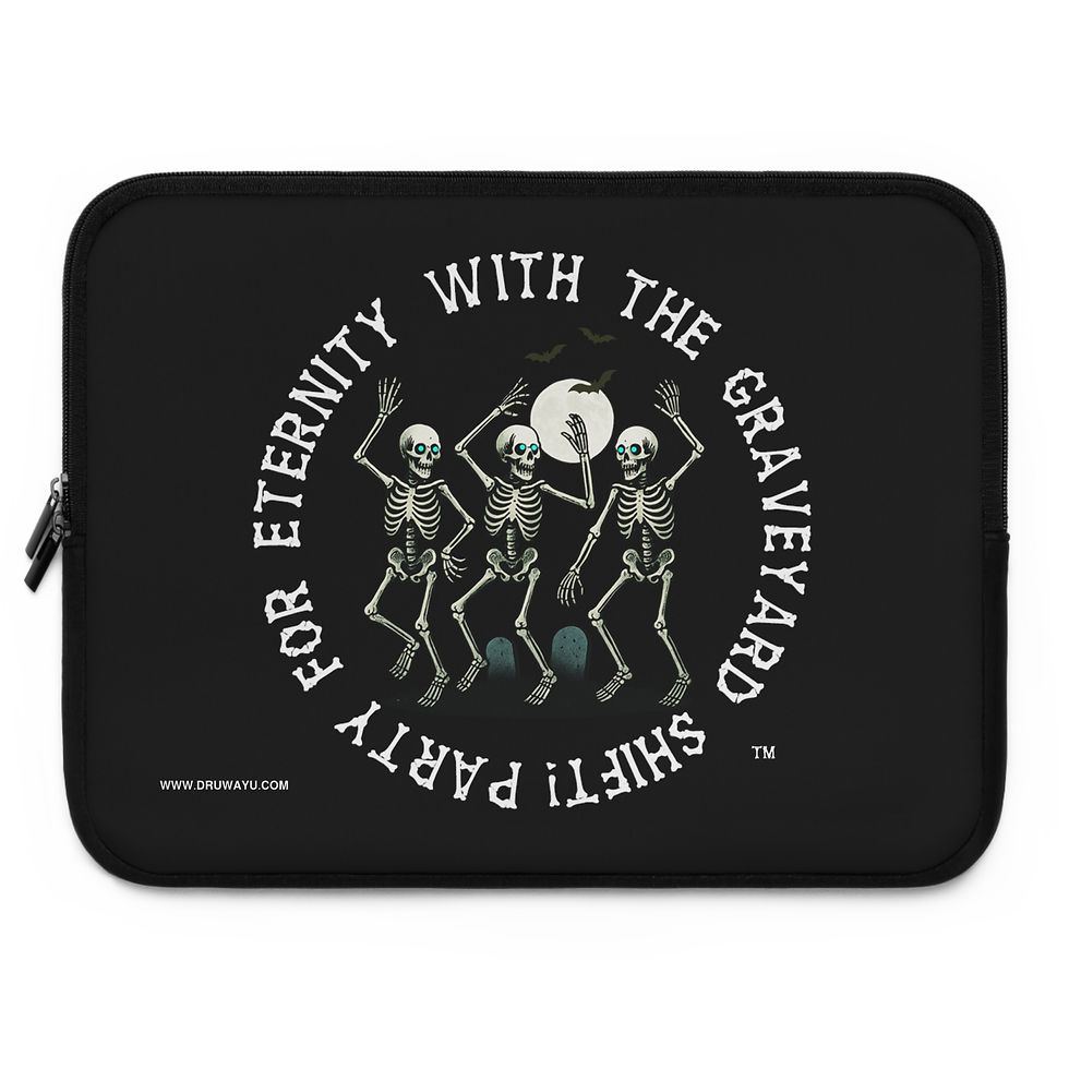 Thumbnail: Graveyard Shift Laptop Sleeve