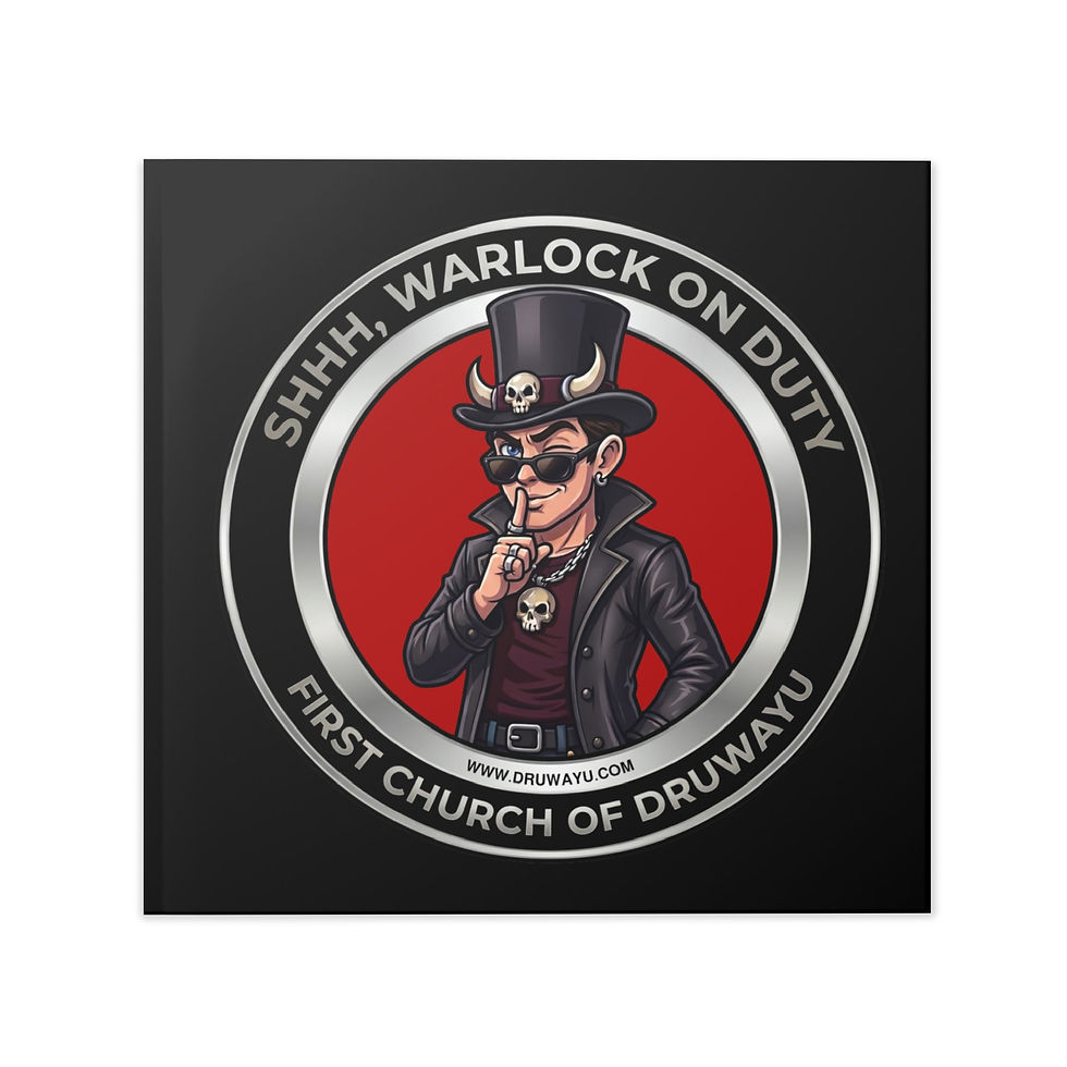 Thumbnail: Warlock on Duty Hardcover Photo Book