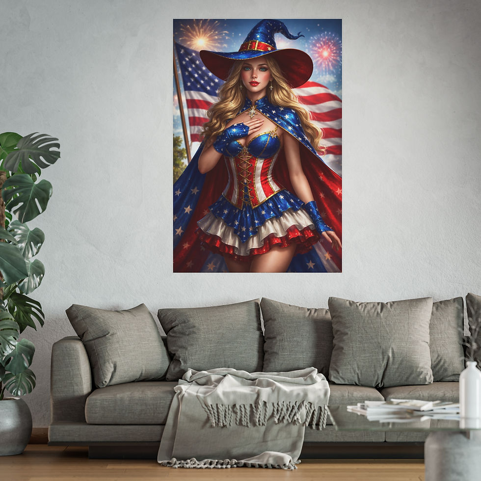 Thumbnail: Real American Witch Archival Matte Posters