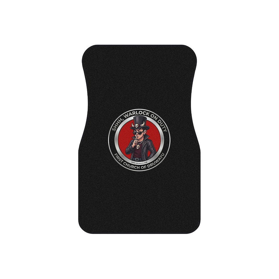 Thumbnail: Warlock on Duty Car Mats (Set of 4)