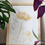 Miniature : Affiche empreinte de plante, peinture acrylique, L'anémone dorée, impression naturelle de plante, pièce unique