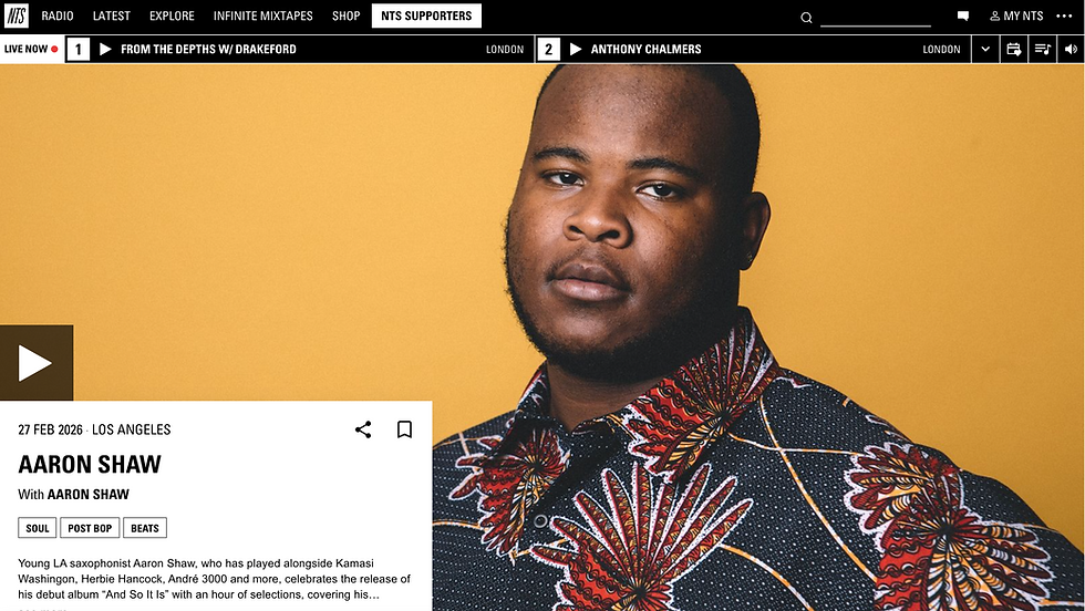 Authentic NTS station artwork or documentary photograph