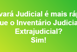 Alvará Judicial X Inventário.