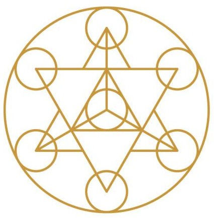 Sacred geometry symbol for an in-person Reiki session
